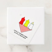 BABY SHOWER BBQ BEDANKJES LABELS (In situ)