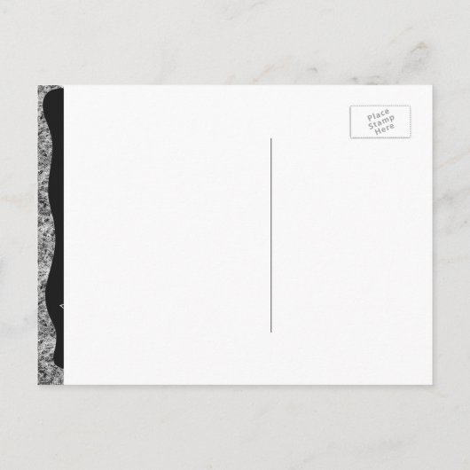 Baby Shower | BBQ | Chalkboard Uitnodiging Briefkaart (Achterkant)