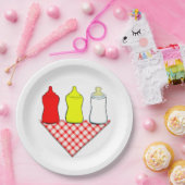 BABY SHOWER BBQ PAPIEREN BORDJE (Feest)