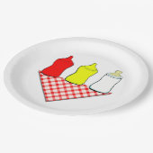 BABY SHOWER BBQ PAPIEREN BORDJE (Gekanteld)