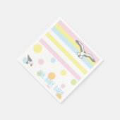 Baby shower Beach Ball Napkins Servet (Hoek)
