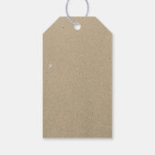 Baby shower Beach Waves Dank u Cadeaulabel (Achterkant)