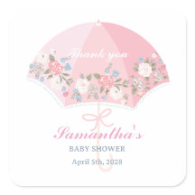 Baby Shower Bedank Tag