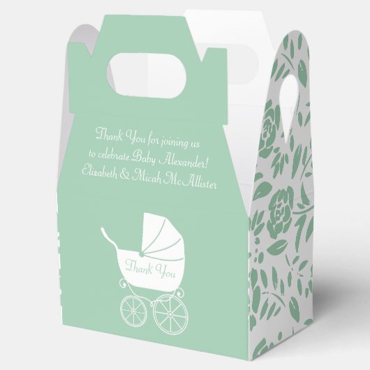  Baby shower Bedankdoosjes (Geopend)