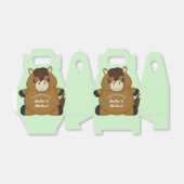 Baby shower bedankdoosjes (Uitgevouwen)