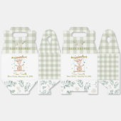 BABY SHOWER BEDANKDOOSJES (Ongevouwen)