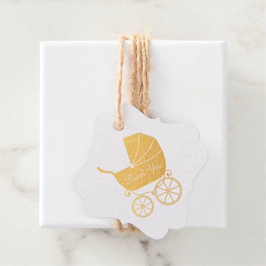 Baby shower Bedankjes Labels (Met doos)