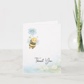 Baby Shower Bedankkaart (Voorkant)