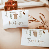 Baby shower bedankkaart, genderneutrale Baby Bedankkaart