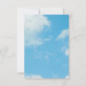 Baby shower bedankkaarten, kikker thema Kaarten (Achterkant)