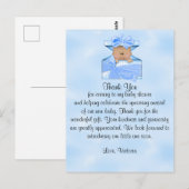 Baby shower Bedankt Baby Boy Ethnic Briefkaart (Voorkant / Achterkant)