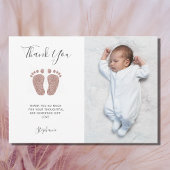 Baby shower Bedankt Foto