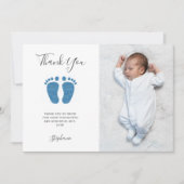 Baby shower Bedankt Foto (Voorkant)