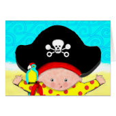 baby shower bedankt je kaarten (Voorkant Horizontaal)