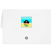 baby shower bedankt je kaarten (Achterkant Horizontaal)