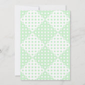 Baby shower Bedankt Twins Peas in a Pod Kaart (Achterkant)