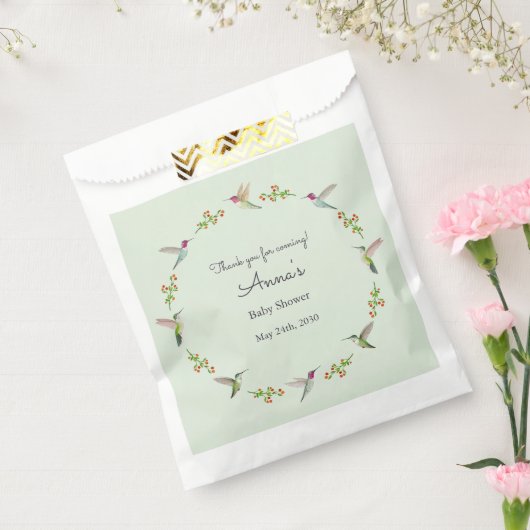 Baby Shower Bedankzakje (Gezegeld)