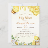 Baby shower Bee Baby shower Kaart (Voorkant)