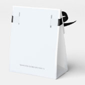 Baby shower Beer en Giraffe Waterverf Bedankdoosjes (Achterkant)