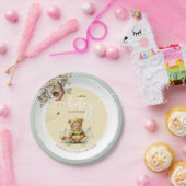 Baby shower Beer van kleine honingbijen Papieren Bordje (Feest)