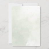 Baby shower Beer Woodland Kaart (Achterkant)