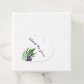 Baby shower Bekijk me groeien vetplanten Dank je Bedankjes Labels (In situ)