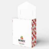 Baby shower Berry Sweet Strawberries Bedankdoosjes (Geopend)