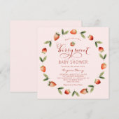 Baby Shower 'Bes Zoet' Kaart (Voorkant / Achterkant)
