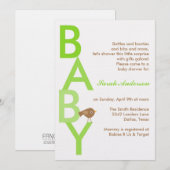 baby shower (Beste onderscheiding van vandaag) Kaart (Voorkant / Achterkant)