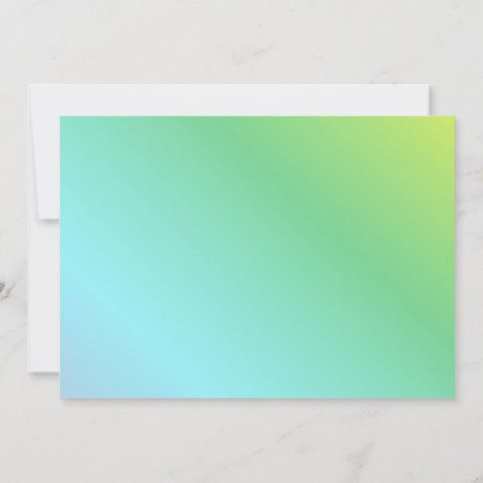 baby shower - BEWAAR DE DATUM - Uitnodiging (Achterkant)