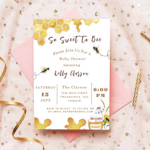 Baby shower bij zo lief om bij te zijn kaart