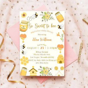 Baby shower bij zo lief om bij te zijn kaart