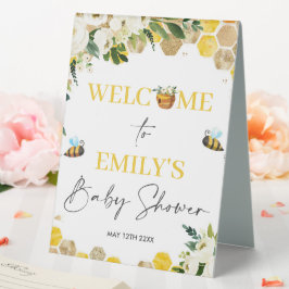 Baby shower bijen mama om genderneutraal te zijn