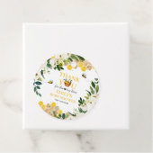 Baby shower bijen mama om genderneutraal te zijn bedankjes labels (In situ)