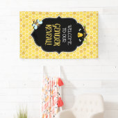 Baby shower bijen spandoek (Insitu)
