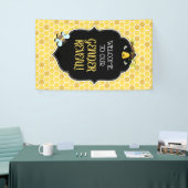 Baby shower bijen spandoek (Beurs)