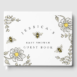 Baby shower bijen Welkom bij de bunkerbijendouche Gastenboek