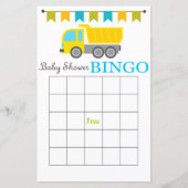 Baby shower bingo (Voorkant)