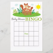 Baby shower bingo (Voorkant)