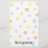 Baby shower BINGO Beach Flyer (Achterkant)