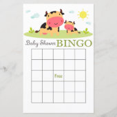 Baby shower bingo card (Voorkant)