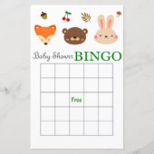 Baby shower bingo card (Voorkant)