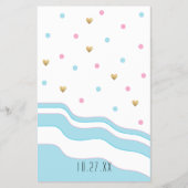 Baby shower BINGO "Flamingo Mam & Baby" Flyer (Achterkant)