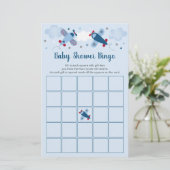 Baby shower Bingo Game (Staand voorkant)