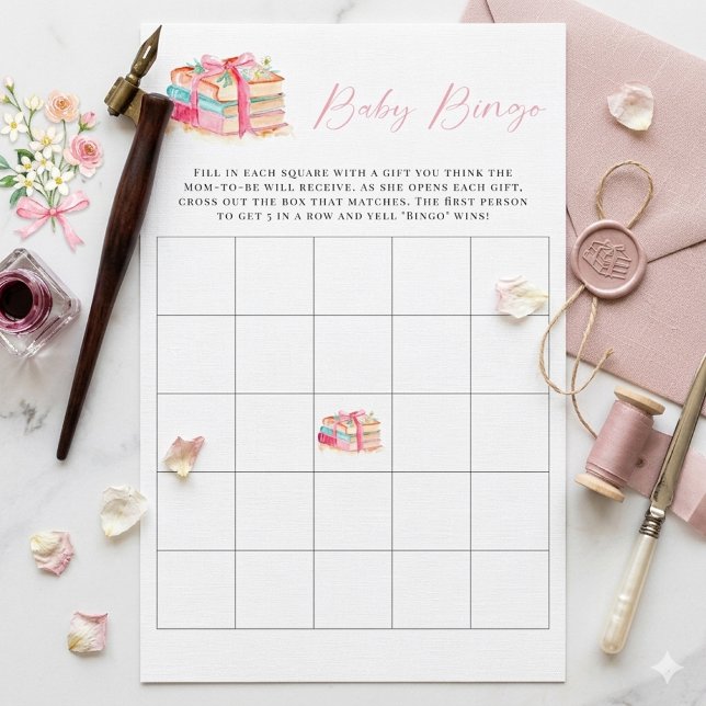 Baby Shower Bingo Game A New Chapter Begins (Creator heeft geüpload)