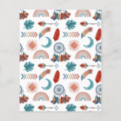 Baby shower Bingo Game Dreamweaver vindt de gast (Achterkant)