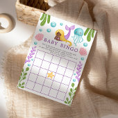 Baby shower Bingo Game Kaart