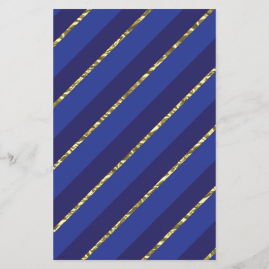 Baby shower Bingo Game, Prince, Blue en Gold Flyer (Achterkant)