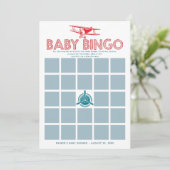 Baby shower Bingo Kaart (Staand voorkant)