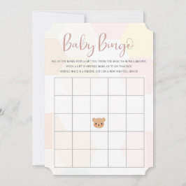 Baby shower Bingo Kaart – Baby shower Spel